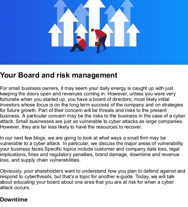 Your Board and risk management